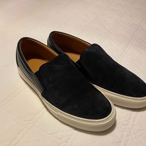 Men’s 9 Untuckit Navy Suede Shoes